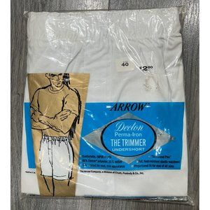 NOS Vintage Arrow Boxer Shorts Qty 1 Size 40